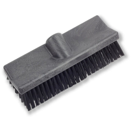 Đầu Bàn Chải Cọ Sàn 2 Mặt Carlisle 40423EC03 25 cm - Chia Đôi, Nhựa, Đen