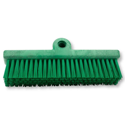 Đầu Bàn Chải Cọ Sàn 2 Mặt Carlisle 40423EC09 25 cm - Chia Đôi, Nhựa, Xanh Lá