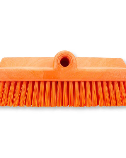 Đầu Bàn Chải Cọ Sàn Hai Mặt Carlisle 40423EC24 Lông Poly/Nhựa Đầu Chẻ 25.4 cm - Cam
