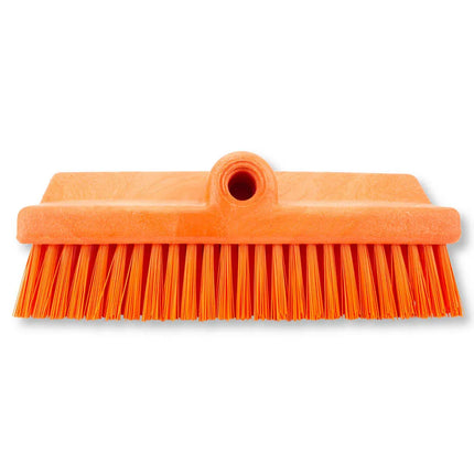 Đầu Bàn Chải Cọ Sàn Hai Mặt Carlisle 40423EC24 Lông Poly/Nhựa Đầu Chẻ 25.4 cm - Cam