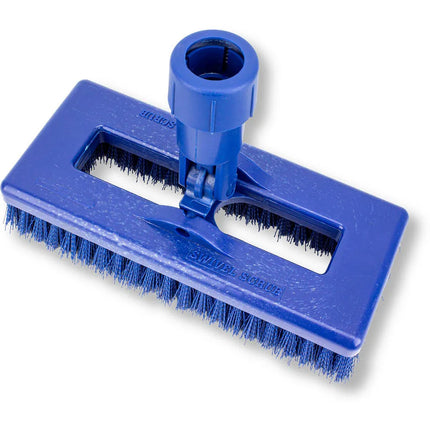 Đầu Bàn Chải Cọ Sàn Xoay Carlisle Swivel Scrub® 3638831EC14 20.3 cm Lông Poly Xanh Dương