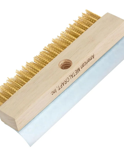 Đầu Bàn Chải Lò Nướng Thay Thế American Metalcraft 1597H Lông Đồng Cạo Gạt Thép
