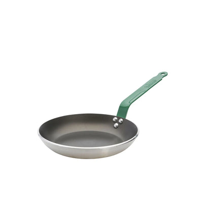 DE BUYER | CHOC RESTO INDUCTION - Frying pan - with green handle - Ø 240mm - HACCP