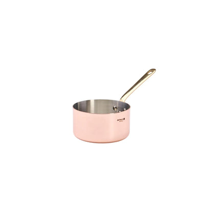 DE BUYER | INOCUIVRE - Saucepan - Ø 120mm - with brass handle
