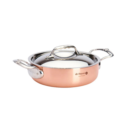 DE BUYER | PRIMA MATERA - low roasting pan / casserole - Ø 200mm