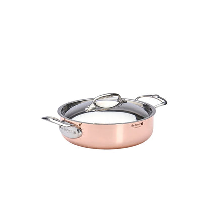 DE BUYER | PRIMA MATERA - low roasting pan / casserole - Ø 240mm