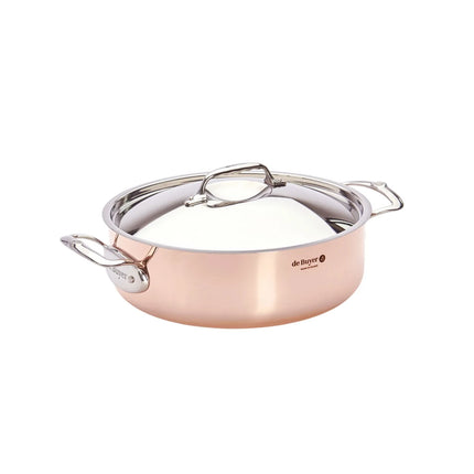 DE BUYER | PRIMA MATERA - low roasting pan / casserole - Ø 280mm