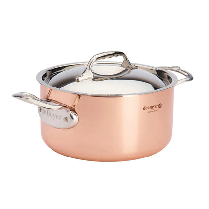 DE BUYER | PRIMA MATERA - Saucepan with lid - Ø 240mm
