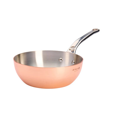 DE BUYER | PRIMA MATERA - Saute pan / braising pan - Ø 200mm - conical