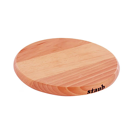 Đế Lót Nồi Tròn Từ Tính Staub 41190742 29.8 cm, Gỗ