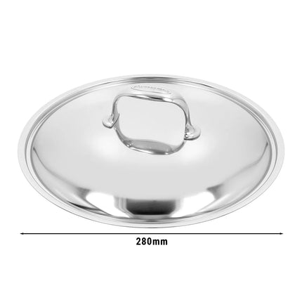 DEMEYERE| Atlantis 7 Universal Lid – Ø 28 cm - 18/10 Stainless Steel - Form Handle
