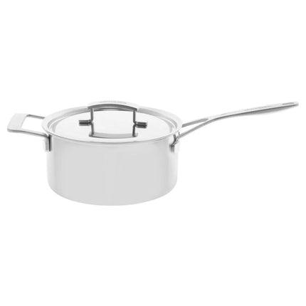 DEMEYERE | Industry 5 Saucepan with Lid – Ø220 mm – 18/10 Stainless Steel – Induction Ready