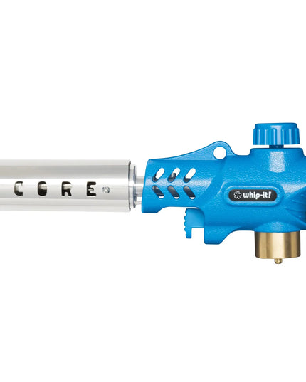 Đèn Khò Ẩm Thực Chuyên Nghiệp Dùng Gas Propane Whip-It! - Đánh Lửa Piezo, 4 Đầu Đốt, Xanh Dương (TC-CORE-06)