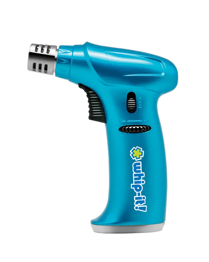 Đèn Khò Ẩm Thực Dùng Gas Butane Whip-It! - Đánh Lửa Piezo, Lửa Điều Chỉnh, Xanh Dương (TC-STEA-06)