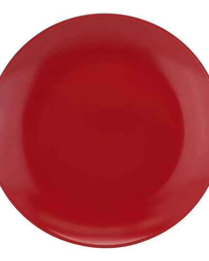 Đĩa Ăn 10 Strawberry Street 26.7 cm Wazee Matte - Giả Sứ Gốm, Đỏ (WM-1-RED)