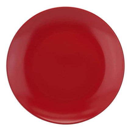 Đĩa Ăn 10 Strawberry Street 26.7 cm Wazee Matte - Giả Sứ Gốm, Đỏ (WM-1-RED)