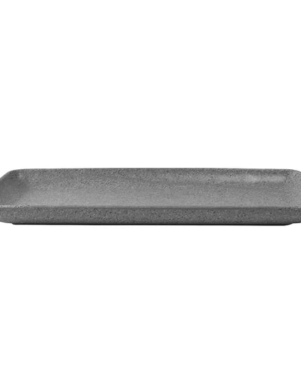 Đĩa Ăn Chữ Nhật Elite Global Solutions 36.8 cm x 16.5 cm - Nhựa Melamine, Vân Đá Granite (RT146RC-GS)