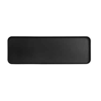 Đĩa Ăn Chữ Nhật Nhựa Melamine Cal-Mil 22025-618-13 - 45.7cm x 15.2cm, Màu Đen