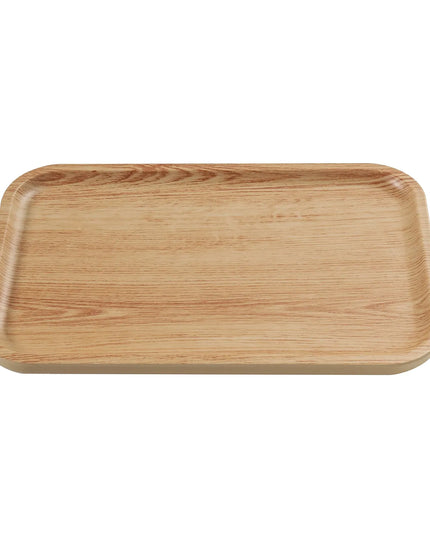 Đĩa Ăn Chữ Nhật Nhựa Melamine Yanco WD-2212 - 29.8cm x 19.1cm, Màu Golden Oak