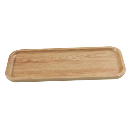 Đĩa Ăn Chữ Nhật Nhựa Melamine Yanco WD-2213 - 32.7cm x 12.7cm, Golden Oak
