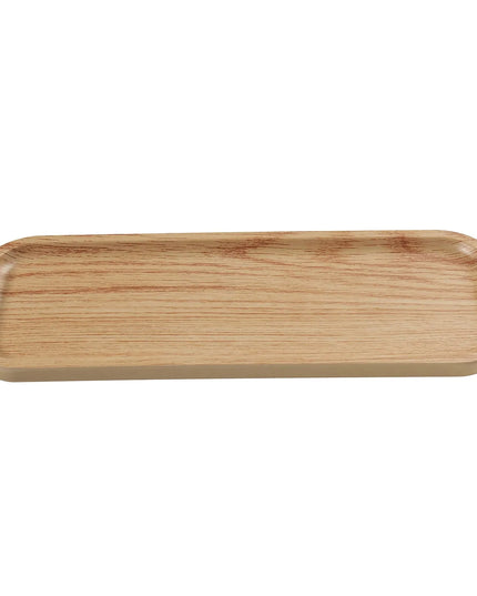 Đĩa Ăn Chữ Nhật Yanco WD-2211 29.8 cm x 11.4 cm - Nhựa Melamine, Vân Gỗ Sồi