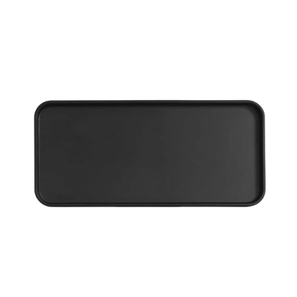 Đĩa Ăn Melamine Chữ Nhật Cal-Mil 22025-613-13 - 33cm x 15.2cm, Màu Đen