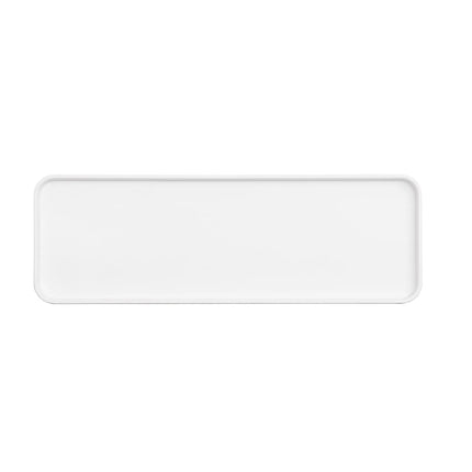 Đĩa Ăn Melamine Chữ Nhật Cal-Mil 22025-618-15 45.7 x 15.2 cm, Màu Trắng