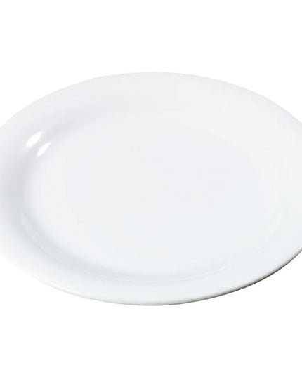 Đĩa Ăn Melamine Tròn Carlisle 22.9cm, Màu Trắng (3300402)