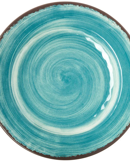 Đĩa Ăn Melamine Tròn Carlisle 27.9cm, Màu Aqua (5400115)