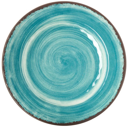 Đĩa Ăn Melamine Tròn Carlisle 27.9cm, Màu Aqua (5400115)