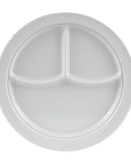 Đĩa Ăn Melamine Tròn GET 25.4cm, Màu Trắng (CP-531-W)