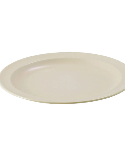 Đĩa Ăn Melamine Tròn Winco MMPR-10 25.4cm, Màu Nâu Vàng