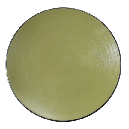 Đĩa Ăn Melamine Tròn Yanco BM-107GR 19.1 cm, Màu Xanh Lá