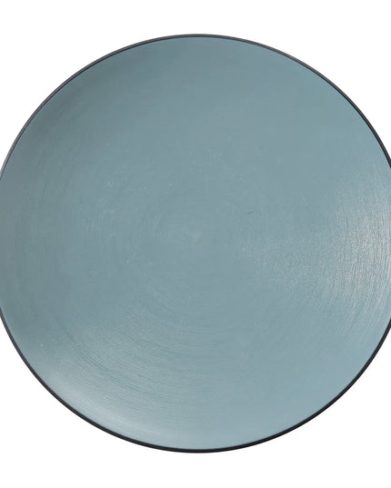 Đĩa Ăn Melamine Tròn Yanco BM-111TL 29.2 cm, Màu Xanh Teal
