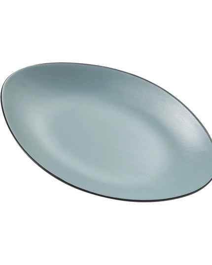 Đĩa Ăn Oval Yanco BM-211TL 29.2 cm x 17.8 cm Melamine, Xanh Teal