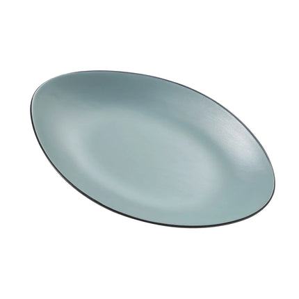 Đĩa Ăn Oval Yanco BM-211TL 29.2 cm x 17.8 cm Melamine, Xanh Teal