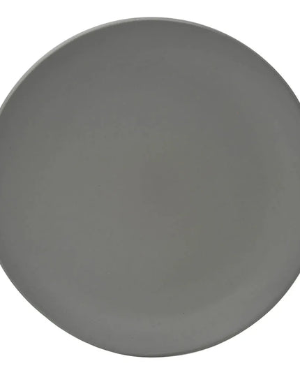 Đĩa Ăn Tối Tròn 10 Strawberry Street RPPLE-GREYDIN 27.3 cm Bề Mặt Nhám Vân Sóng - Gốm, Xám