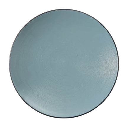 Đĩa Ăn Tối Tròn Melamine Yanco BM-109TL 21.6 cm, Xanh Mòng Két