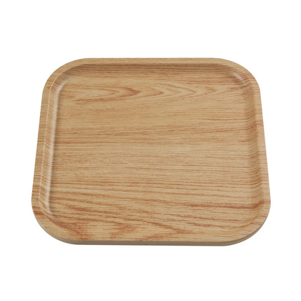 Đĩa Ăn Tối Vuông Melamine Yanco WD-2110 24.8 cm, Golden Oak