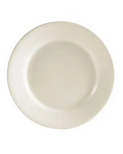 Đĩa Ăn Tròn CAC 14cm REC - Gốm Sứ, American White (REC-5)