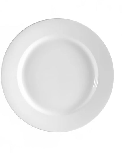 Đĩa Ăn Tròn CAC 26.7 cm RCN™ Clinton - Sứ, Màu Trắng Tinh (RCN-16)