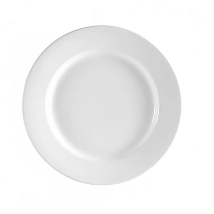 Đĩa Ăn Tròn CAC 26.7 cm RCN™ Clinton - Sứ, Màu Trắng Tinh (RCN-16)
