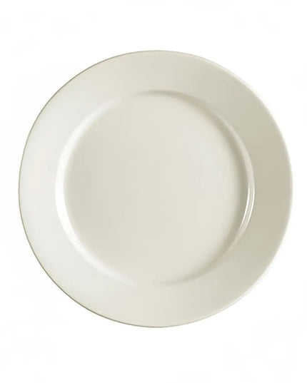 Đĩa Ăn Tròn CAC Dòng REC 15.9 cm - Sứ Stoneware, Trắng American (REC-31)