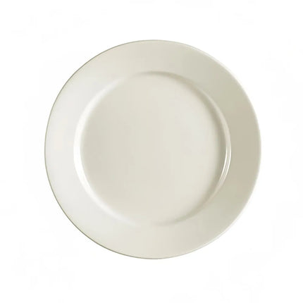 Đĩa Ăn Tròn CAC Dòng REC 15.9 cm - Sứ Stoneware, Trắng American (REC-31)