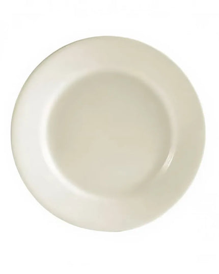 Đĩa Ăn Tròn CAC REC 22.9 cm - Gốm Sứ, American White (REC-8)