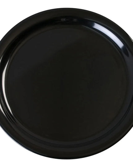 Đĩa Ăn Tròn Carlisle Nhựa Melamine 22.9 cm, Màu Đen (KL20003)
