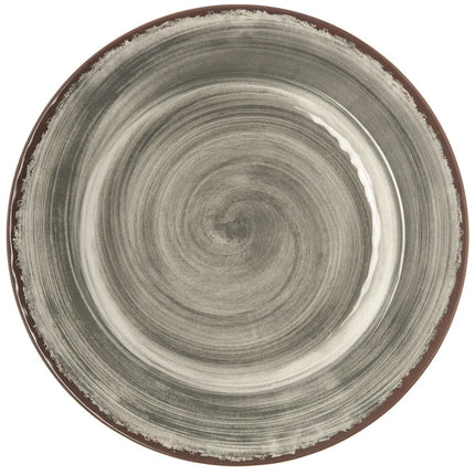 Đĩa Ăn Tròn Carlisle Nhựa Melamine 27.9 cm, Màu Xám Khói (5400118)