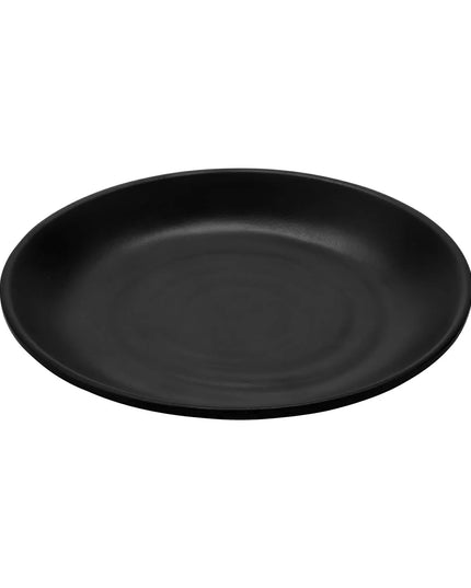 Đĩa Ăn Tròn GET Melamine 15.9 cm, Màu Đen (BF-6-BK)