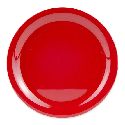 Đĩa Ăn Tròn GET Nhựa Melamine 22.9 cm, Màu Đỏ (NP-9-RSP)