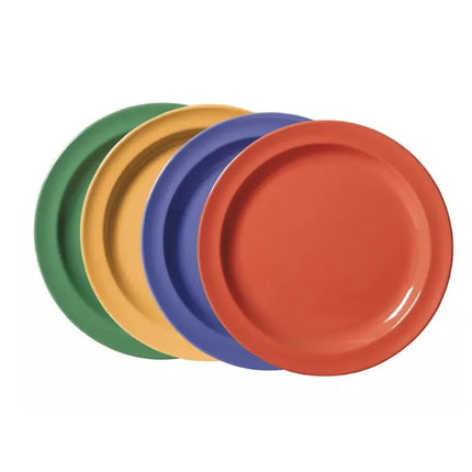 Đĩa Ăn Tròn GET Nhựa Melamine 22.9 cm, Nhiều Màu (DP-909-MIX)